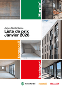 Liste de prix fermacell CH janvier 2026